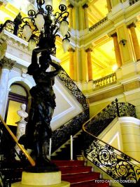 Escadaria da Biblioteca Nacional